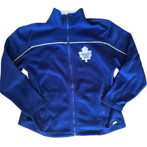 Toronto Maple Leafs Men’s NHL Full-Zip Fleece Jacket - Size L